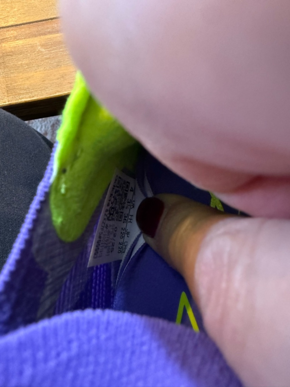 Adidas F50 Elite Soccer Cleats with Drawstring Bag - Purple & Lime - Picture 4 of 6